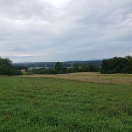 Kingston - Rhinecliff Bridge in the distance. Kingston - Rhinecliff Bridge in the distance.