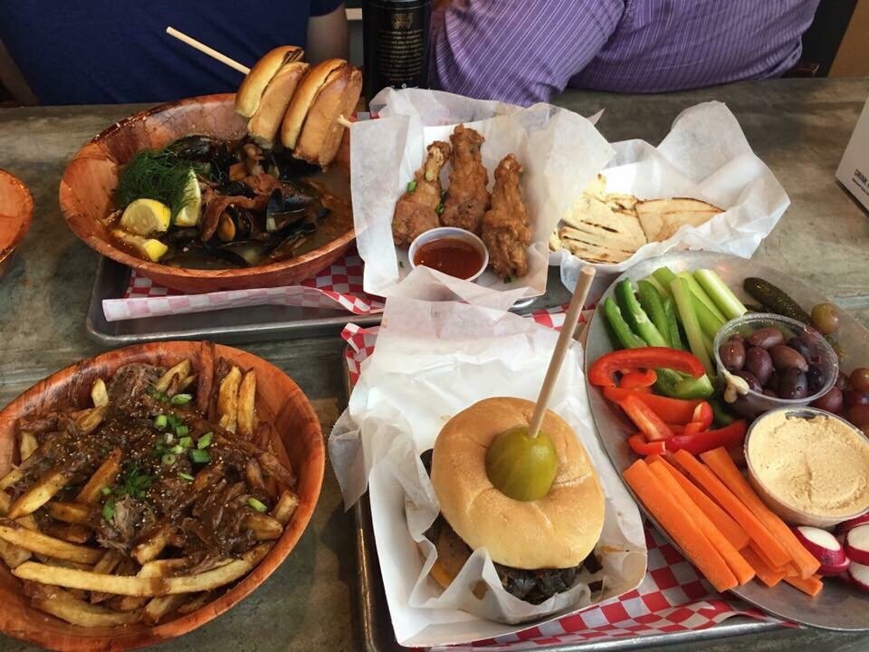 Food from Mid-City Yacht Club