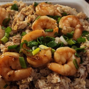 Johnny Wokker - Crab fried rice w/shrimp - Asian Fusion Near Me - Stockton, California Johnny Wokker - Crab fried rice w/shrimp - Asian Fusion Near Me - Stockton, California