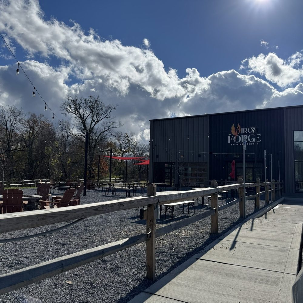 Iron Forge Brewing Co. - Outdoor seating - Breweries Near Me - Sevierville, Tennessee