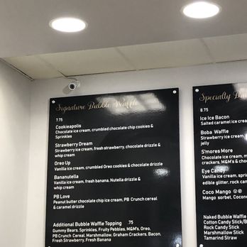 Waffle Bar - First tier waffle menu and pricing - Waffles Near Me - Minneapolis, Minnesota