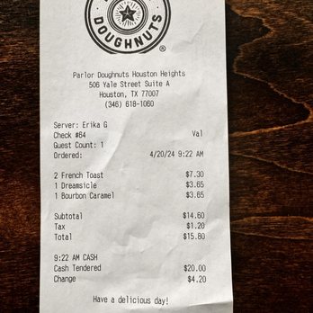 Parlor Doughnuts - Cost - Donuts Near Me - Houston, Texas Parlor Doughnuts - Cost - Donuts Near Me - Houston, Texas