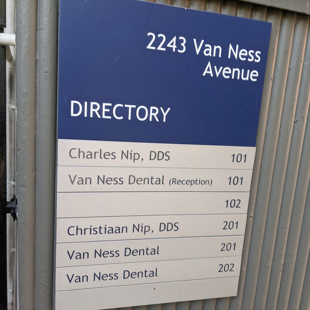 Van Ness Dental Group - Building directory, shelter in place - General Dentistry Near Me - San Francisco, California Van Ness Dental Group - Building directory, shelter in place - General Dentistry Near Me - San Francisco, California