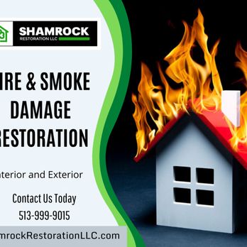Shamrock Restoration - We are smoke and fire damage restoration experts. Contact us today for a full estimate to have your home restored after a fire loss. - Roofing Near Me - West Chester Township, Ohio Shamrock Restoration - We are smoke and fire damage restoration experts. Contact us today for a full estimate to have your home restored after a fire loss. - Roofing Near Me - West Chester Township, Ohio
