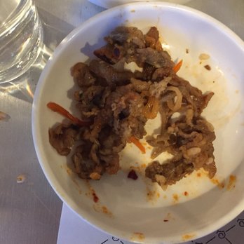Dae Gee Korean BBQ - we paid extra for this bowl of fat that came on too of our bee bim boppy, 99.75% fat, .25% beef , literally - inedible - Korean Near Me - Denver, Colorado Dae Gee Korean BBQ - we paid extra for this bowl of fat that came on too of our bee bim boppy, 99.75% fat, .25% beef , literally - inedible - Korean Near Me - Denver, Colorado