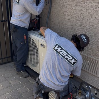 Werx Plumbing and Air - We service and install mini splits - Heating & Air Conditioning/HVAC Near Me - Avondale, Arizona Werx Plumbing and Air - We service and install mini splits - Heating & Air Conditioning/HVAC Near Me - Avondale, Arizona