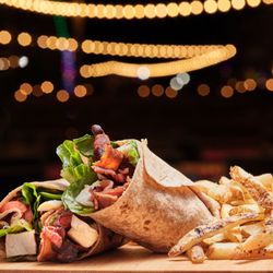 Expedition Cafe - Chicken BLT Wrap with Fries