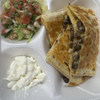 Rey Tacos - Steak Quesadilla De Carne Asada (Steak) - Tacos Near Me - Lantana, Florida Rey Tacos - Steak Quesadilla De Carne Asada (Steak) - Tacos Near Me - Lantana, Florida