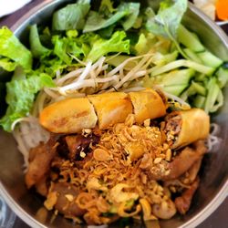Saigon Noodle Bar - Pork and Eggroll Bowl