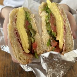 Bridgeport Coffee - Breakfast bagel