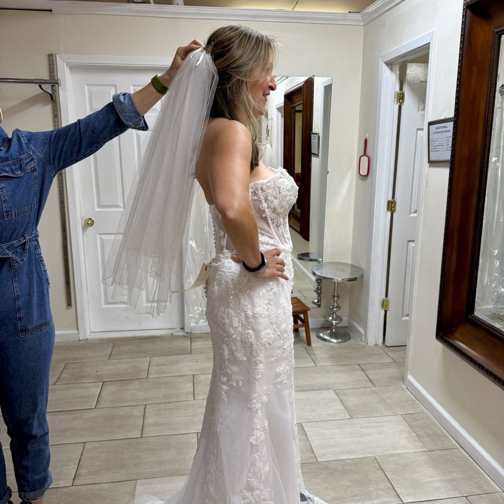 Wedding Gown Long Tulle Skirt Ball Gown Pink Tulle Wedding Dress A Line  Puff Long Sleeves, image size:1000x1000