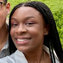 Flora’s Hair Braiding - medium box braids after 2 months