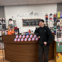June at Fleet Feet. Great customer service & knowledgeable!