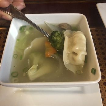 Siam Thai Cuisine - Appetizer: Pork Dumpling Wonton Soup - Thai Near Me - Mobile, Alabama Siam Thai Cuisine - Appetizer: Pork Dumpling Wonton Soup - Thai Near Me - Mobile, Alabama