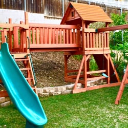 Swings and More Things - Retaining Wall? no Problem!