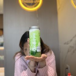 Honeydew Coconut with Crystal Boba