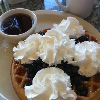 Bill's Cafe - Blueberry Belgain Waffle - American Near Me - San Jose, California