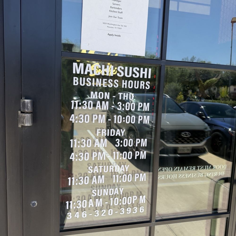 Machi Sushi - Japanese Near Me - Houston, Texas