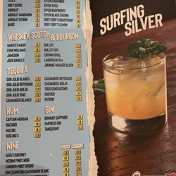 ComicX Restaurant Bar & Store - Drink Menu