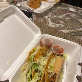 Parra’s Grill & Catering - 3 crispy tacos and kids chicken plate - American Near Me - Gonzales, Texas Parra’s Grill & Catering - 3 crispy tacos and kids chicken plate - American Near Me - Gonzales, Texas