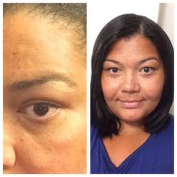 Before bush brow and after services. Before bush brow and after services.