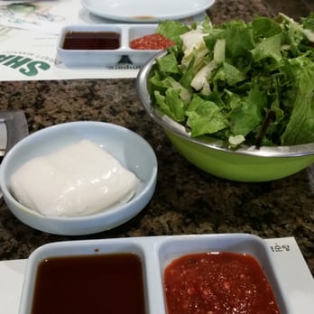 Surawon BBQ - Fresh green salad with white rice wrap and more coming side dish can't wait - Korean Near Me - Cerritos, California Surawon BBQ - Fresh green salad with white rice wrap and more coming side dish can't wait - Korean Near Me - Cerritos, California