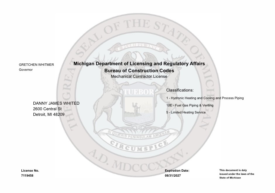 Slide of Boiler & Plumbing Pros