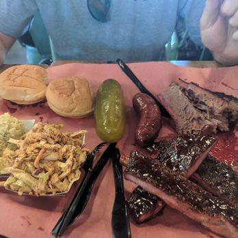 la Barbecue - Excellent food but they forgot our pulled pork! When we asked them about it,"you're gonna have to wait awhile." Did not get our pulled pork - Barbeque Near Me - Austin, Texas la Barbecue - Excellent food but they forgot our pulled pork! When we asked them about it,"you're gonna have to wait awhile." Did not get our pulled pork - Barbeque Near Me - Austin, Texas