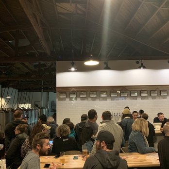 Ambitious Ales - Bar and tables - Breweries Near Me - Long Beach, California Ambitious Ales - Bar and tables - Breweries Near Me - Long Beach, California