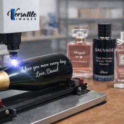 Versatile Images - Glass Bottle engraving | #Versatile Images