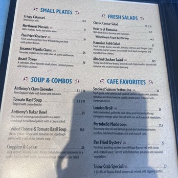 Anthony's - Homeport - Seafood Near Me - Edmonds, Washington