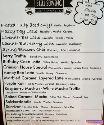 Menu photo 2 Crimson House Cafe Ossian, IN