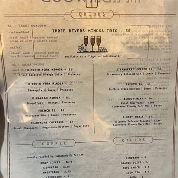 Elderwood - Brunch Drinks, Mimosas - Cocktail Bars Near Me - Visalia, California