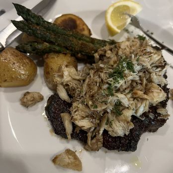 Nicola's Ristorante - Steak and crab meat with asparagus, so tender, melt in your mouth - Italian Near Me - Totowa, New Jersey Nicola's Ristorante - Steak and crab meat with asparagus, so tender, melt in your mouth - Italian Near Me - Totowa, New Jersey