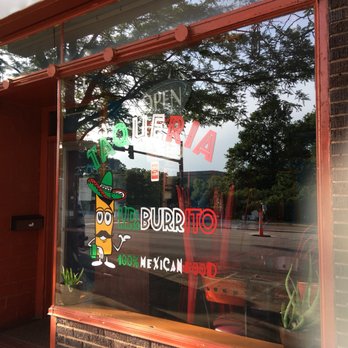 Mr. Burrito - the reflection of a restaurant window - Mexican Near Me - Ames, Iowa