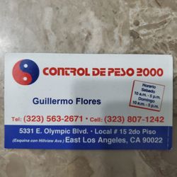 Control De Peso 2000