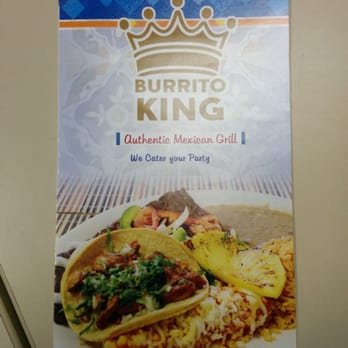 Burrito King - Menu - Front - Mexican Near Me - Novi, Michigan