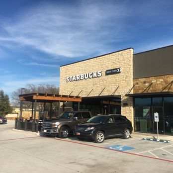 Starbucks - Outside front - Coffee & Tea Near Me - Roanoke, Texas