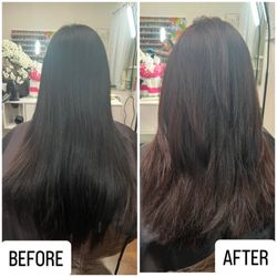 Wisdom Salon and Spa - Before & After: Short Layered Cut | Hair by Ivy