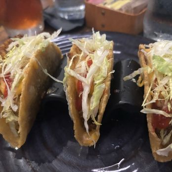 Long Weekend - Purple Corn Crunchy Tacos - New American Near Me - Houston, Texas
