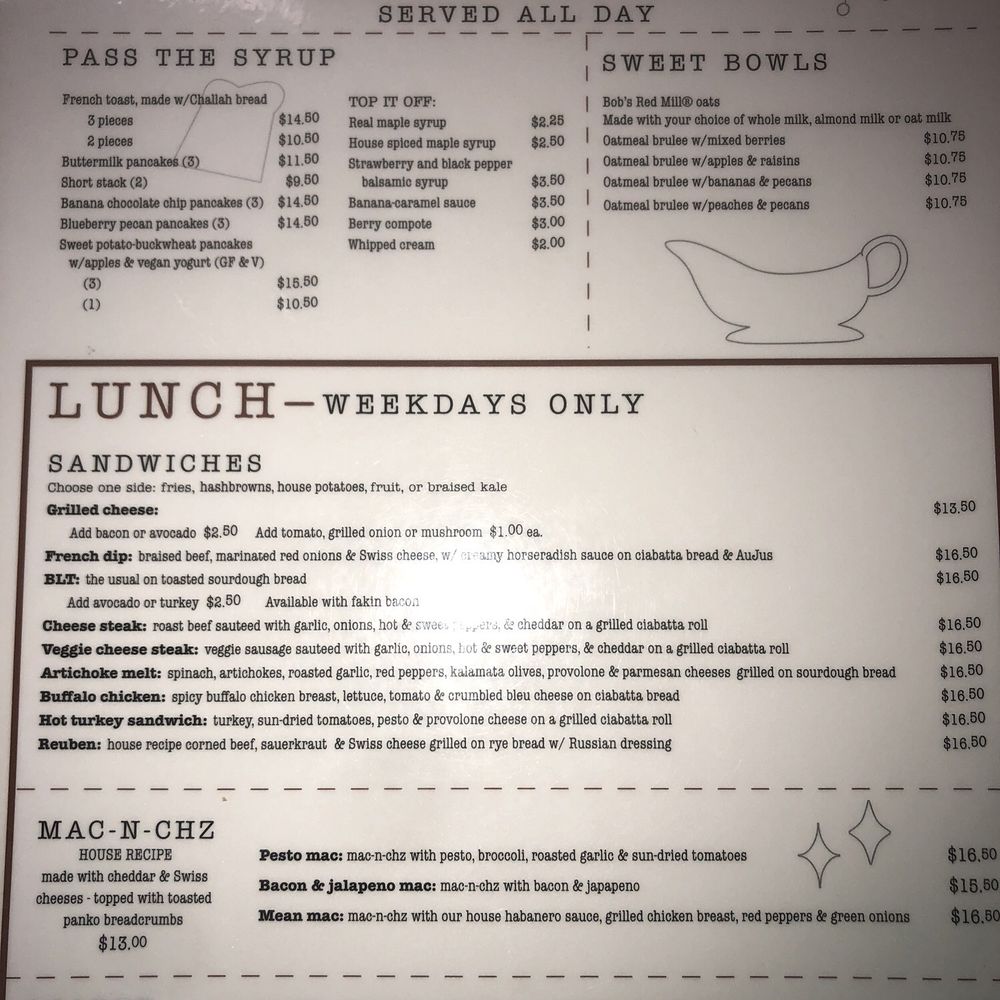 Gravy - menu - American Near Me - Portland, Oregon