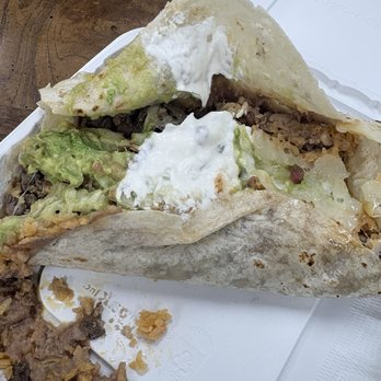 Rosa Linda's - I requested no sourcream no cheese Carne asada Burrito - Mexican Near Me - Fresno, California Rosa Linda's - I requested no sourcream no cheese Carne asada Burrito - Mexican Near Me - Fresno, California