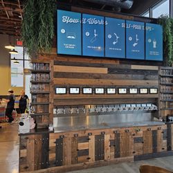 Barn Door Public House - Self pour taps