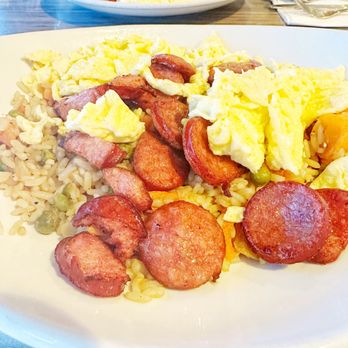 Mama Kat's - Breakfast Fried Rice with sausage - American Near Me - San Marcos, California