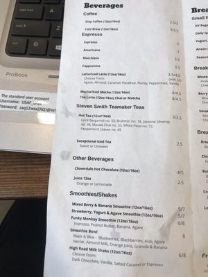 Menu photo 8 Vintage Café Montgomery, AL