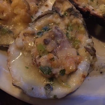 On the Half Shell - Oysters Beinville ... So yummy. Not as breaded as some I have had, lets the oyster shine! - Seafood Near Me - Prairieville, Louisiana