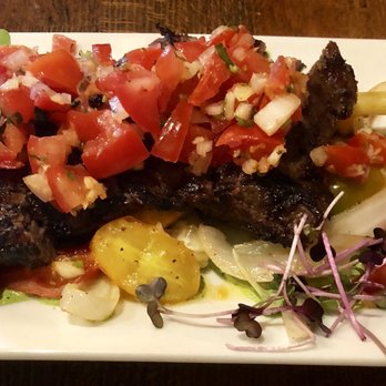Back Bistro - Mishima ranch Wagyu Skirt Steak - New American Near Me - Folsom, California