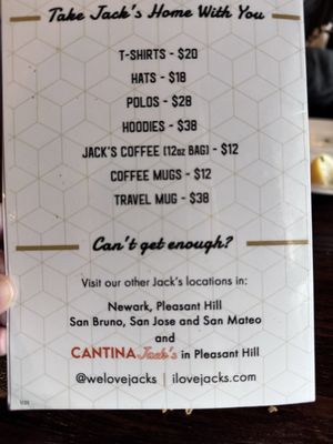 Menu photo 7 Jack's Restaurant & Bar San Bruno, CA Menu photo 7 Jack's Restaurant & Bar San Bruno, CA
