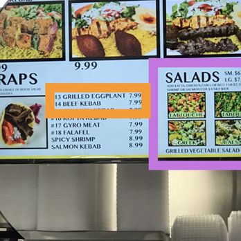 The Green Olive - I understand prices change, menus get updated. But this has happened more than once & price changes need to be updated more quickly. - Mediterranean Near Me - Long Beach, California