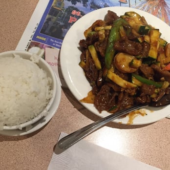 Frontier Wok Too - Small schecawan beef with rice - Dim Sum Near Me - Burbank, California